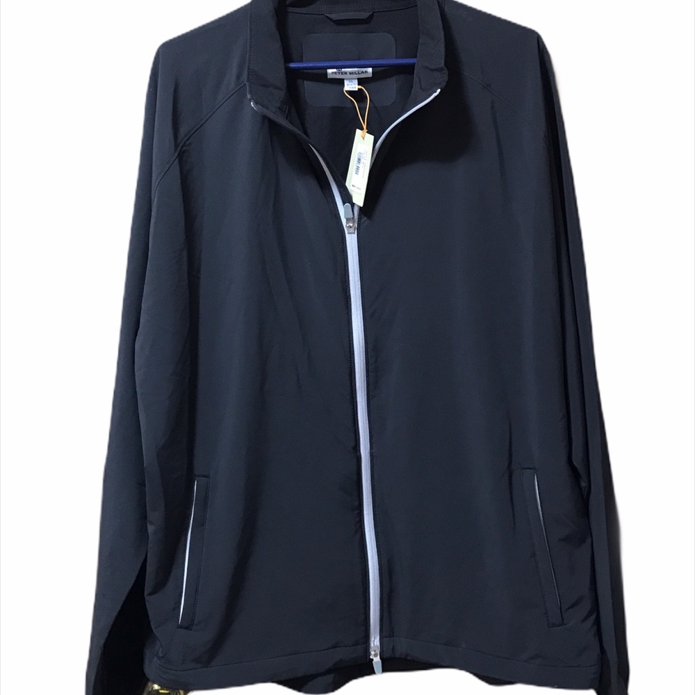 Peter Millar Mens Sport Zephyr Jacket Black New